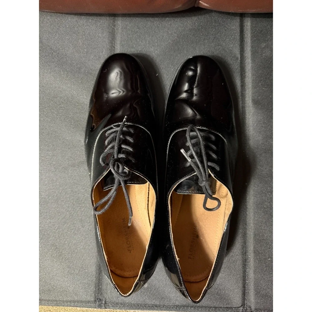Florsheim Patent Leather Tuxedo Dress Shoes Mens‎ 13 3E Black Formal Oxford